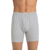 Öts Erkek %100 Pamuk Boxer Süprem Premium Günlük Kullanım (2620) - 2XL - Gri