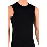 Öts Erkek Atlet Sıfır Kol (%96 Pamuk - %4 Elastan) - Siyah - XL