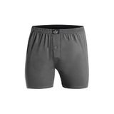 Öts Erkek Boxer Düğmeli, Süprem Kumaş (%100 Pamuk), Gri, S