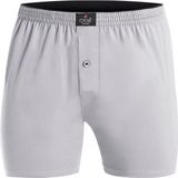 Öts Erkek Boxer Düğmeli, Süprem Kumaş (%100 Pamuk) - XL - Gri