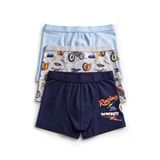 ÖTS Erkek Çocuk 3’lü Pamuklu Boxer Baskılı Ergonomik Tasarım 7711-3