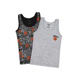 Öts Erkek Çocuk Atlet 2'li Baskılı (%96 Pamuk -%4 Elastan), 7106-2, Renkli, 7-8 Yaş