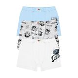 Öts Erkek Çocuk Boxer 3'lü Baskılı (%96 Pamuk -%4 Elastan), 7362-3, Renkli, 9-10 Yaş