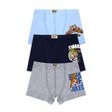 Öts Erkek Çocuk Boxer 3'lü Baskılı (%96 Pamuk -%4 Elastan), 7390-3, Renkli, 9-10 Yaş