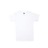 Öts Erkek Çocuk T-Shirt Ribana Kapalı Yaka (%100 Pamuk), Beyaz, 9-10 Yaş