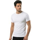 Öts Erkek Modal T-Shirt O Yaka Modal Ekstra Esnek Dokulu (1622) - Beyaz