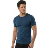 Öts Erkek Modal T-Shirt O Yaka Modal Ekstra Esnek Dokulu (1622) - İndigo