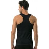 Öts Erkek Pamuklu Atlet Sporcu Özel Esnek Kalıp (1250) - Siyah