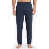 Öts Erkek Pamuklu Pijama Takımı Tek Alt Rahat Uyku Kalıbı (2950), Siyah Çizgili, M