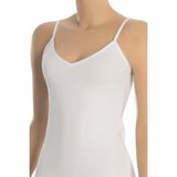 Öts Kadın Atlet Ip Askılı V Yaka (%96 Pamuk - %4 Elastan) - XL - Beyaz