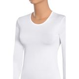 Öts Kadın T-Shirt Bisiklet Yaka Uzun Kol (%96 Pamuk - %4 Elastan) - Siyah - XL