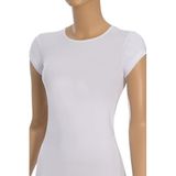 Öts Kadın T-Shirt Yarım Kollu (%96 Pamuk -%4 Elastan), Siyah, M