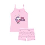 Öts Kız Çocuk Atlet Külot Likralı Pembe Kedi (%96 Pamuk -%4 Elastan), 8684-PEM, Pembe, 11-12 Yaş