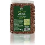 OTS Organik Keten Tohumu 150 g. (Organik Sertifikalı, Pestisit Analizli) - 500 gr