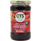 OTS Organik ve Şekersiz Vişne Reçeli 360gr - 360 g