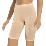 Öts Premium Kadın Kısa Tayt -%96 Pamuk,%4 Elastan, İnce Bel Lastikli, Nefes Alabilen, Diz Üstü Şık ve Rahat Tayt, Günlük ve Spor İçin Uygun - Siyah/Beyaz/Ten Rengi (TEN, Medium)