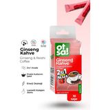 Otsa 2'si 1 Arada Ginseng & Reishi ve Sabah Kahvesi Şeker İlavesiz Ginseng Stick Kahve - 1 Paket