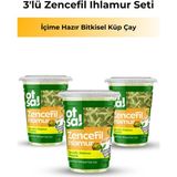 Otsa 3x Zencefil Ve Ihlamur Harmanlı Bitkisel Destek Çayı - Bitki Çayı