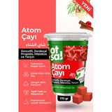 Otsa Zencefil Özlü, Hibiskus, Tarçın ve Zerdeçal Harmanlı, Doğal ve Enerji Verici Atom Çayı – 170 g