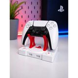 Otscraft Studio Ps1 Tasarımlı Ps5 Controller Standı – Masaüstü Oyun Kumandası Tutucu | 3D Baskı Premium Stand - Kırmızı - Beyaz