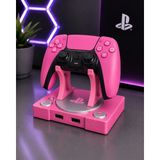 Otscraft Studio Ps1 Tasarımlı Ps5 Controller Standı – Masaüstü Oyun Kumandası Tutucu | 3D Baskı Premium Stand - Pembe