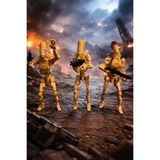 Otscraft Studio Star Wars Battle Droid Aksiyon Figürü Oyuncak Asker Dummy 13 - ÜÇLÜ SET