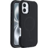 OtterBox Defender Serisi MagSafe Kılıf iPhone 16 Plus Uyumlu Darbeye ve Düşmeye Karşı Koruyucu Kılıf, Siyah