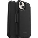 OtterBox iPhone 14 Folyo, MagSafe ile Uyumlu, 3 Yuvalı Yumuşak Dokunuşlu Folyo, Güçlü Manyetik Hizalama, Siyah, Kılıf Dahil Değildir