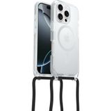 OtterBox iPhone 16 Pro Uyumlu MagSafe'li React Kolye Kılıfı, Ayarlanabilir ve Çıkarılabilir Cep Telefonu Zincirine Sahip Ultra İnce, Koruyucu Kılıf, Şeffaf