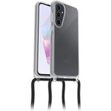 OtterBox React Necklace kılıf, Samsung Galaxy A35 5G için, ultra ince, koruyucu kılıf, ayarlanabilir ve çıkarılabilir cep telefonu zincirli, askeri standartlara göre test edilmiştir, şeffaf