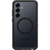 OtterBox Samsung Galaxy S25+ Defender Serisi XT Şeffaf Mıknatıslı Kılıf - Koyu Taraf (Siyah)