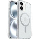 OtterBox Symmetry Serisi Şeffaf MagSafe Şeffaf Kılıf iPhone 16 Uyumlu Darbeye ve Düşmeye Karşı Koruyucu Koruyucu Kılıf, Stardust