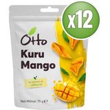 Otto Dried Fruits Kuru Mango 12 x 75 gr - 900 gr