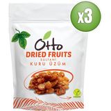 Otto Dried Fruits Vegan Sultani Kuru Üzüm 3 x 125 G - 125 gr