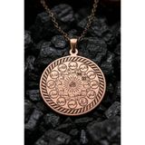 Otto Man Steel Jewelry Kadın Erkek Bakır Kolye Müşteri Ve Zenginlik Celbi Tılsımlı Otantik Tasarım Takı Aksesuarı