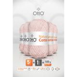 Otto Natural Cotton - Pudra (6035) - 5'li Paket - 2mm/100gr/200m - Pamuklu Punch Amigurumi Makrome İpi