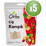 Otto Nuts Çiğ Karışık Kuruyemiş 5 x 125 gr - 625 gr