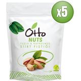 Otto Nuts Vegan Kavrulmuş Siirt Fıstığı 5 x 150 G - 750 gr