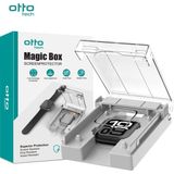 Otto Tech Apple Watch 41mm Ekran Koruyucu(KALIPLI) Magic Box - Şeffaf