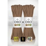 Otto Tress - Bal Köpüğü (5068) - 2'li Paket x 30m/6mm/500gr - Supla, Runner, Duvar Süsü Pamuk Kordon İpi