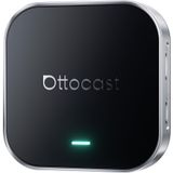 OTTOCAST E2 AI Kutusu, 2026 Geliştirilmiş 3'ü 1 Arada Kablosuz CarPlay ve Android Otomatik Adaptör, Netflix YouTube ile Android 13 Araç Multimedya, WiFi Desteği ve 4G SIM Kart, 4+64GB, OTA