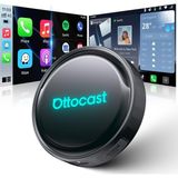 Ottocast P3 Pro Aı Kutusu Android 13 Ottodrive 3.0, Kablosuz Carplay ve Android Auto, Aı Ses Asistan - Çok Renkli