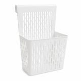 OttoHaus Kapak Üstü Plastik Askılı Dolap Düzenleyici Sepet, 24 x 9 x 32 cm, Plastik Organizer, Mutfak, Banyo ve Ofis Düzenleyici – 1 Adet
