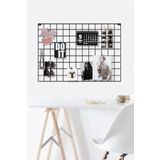 Ottoidea Fotoğraf Askısı, Tel Askılık, Metal Pano, Duvar Askılığı, Notluk.