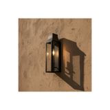 ottolamp Metal Camlı Modern Duvar Apliği Dekoratif Fener Aydınlatma