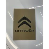 Ottoman Suya Dayanıklı Citroen Amblemli Oto Paspas - Sarı - Siyah