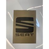 Ottoman Suya Dayanıklı Seat Amblemli Oto Paspas - Sarı - Siyah