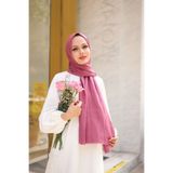OttomanSilk Bambu Kraş Şal Gül Kurusu ottomansilkbambu