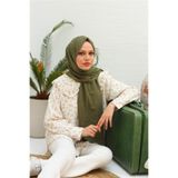 OttomanSilk Bambu Kraş Şal Orman Yeşili ottomansilkbambu