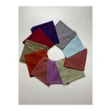 OttomanSilk flamli 10 lu paket hediyelik dagitmalik pamuklu yazma 100x100cm 2 Eşarp dgtorganic
